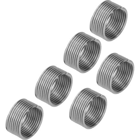 Jeu de 20 écrous M14 x 1,25 en acier inoxydable avec insert circulaire (1/5)
