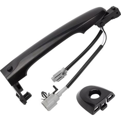 Türgriff vorne links außen (Fahrerseite) für Nissan Juke F15 2010-2022 – Schwarz – Direkter Austausch ohne Modifikationen (1/5)