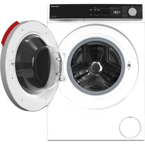 Lavatrice 8 Kg Sharp ES-NFB814DW1NA classe A centrifuga inverter colore bianco (1/4)