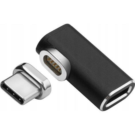 Adaptador magnético USB-C de 90° de MicroConnect