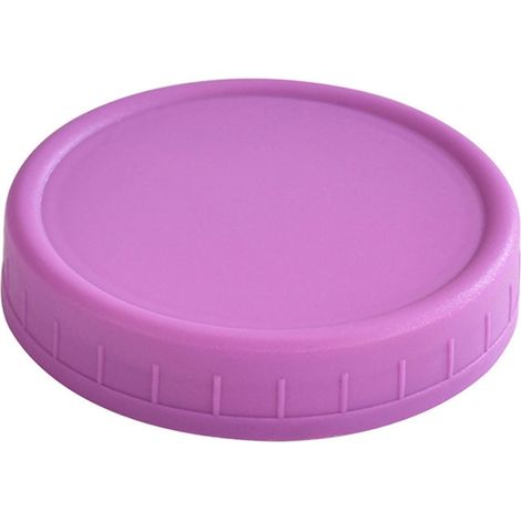 Couvercle Pour Bocal - Polypropylène Blanc - Filetage 86 mm - Convient Aux Bocaux À Ouverture Large - 1 Pièce (1/5)