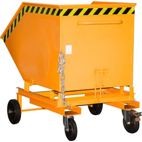 Panneau Bauer Südlohn van KW-ET 600, peint, jaune orangé