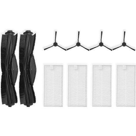 Accessoires et pièces de rechange pour aspirateur robot J20 / W20 / W20 Pro : brosse latérale principale, filtre HEPA et autres accessoires (1/5)