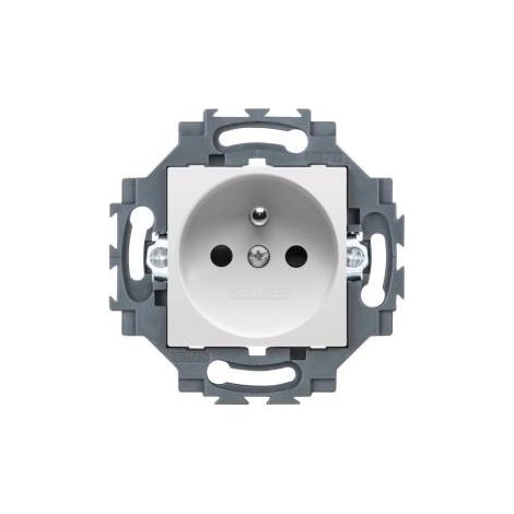 PRISE STD FRANCAIS 2P+T 16A BLANC GEWISS GW35212W