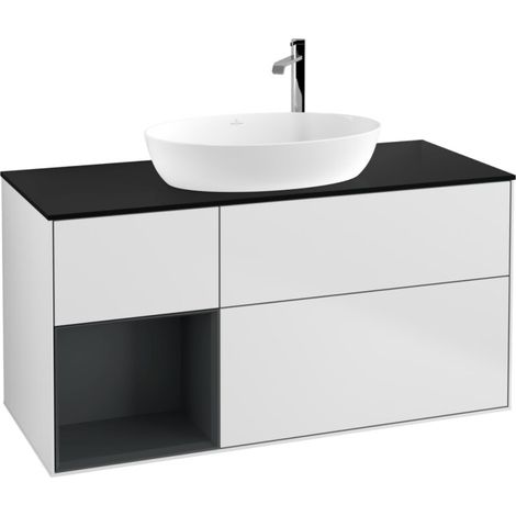 Villeroy & Boch F942HGMT Meuble sous-lavabo Finion F94 (1/2)