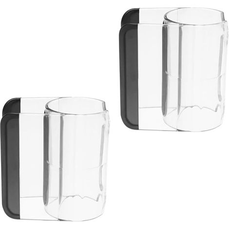 Set di 2 clip di fissaggio applicabili – Supporto per Dyson V7, V8, V10, V11, cavi resistenti, clip di stoccaggio, accessori per ottimizzare il tuo aspirapolvere Dyson, organizzazione e gestione effic