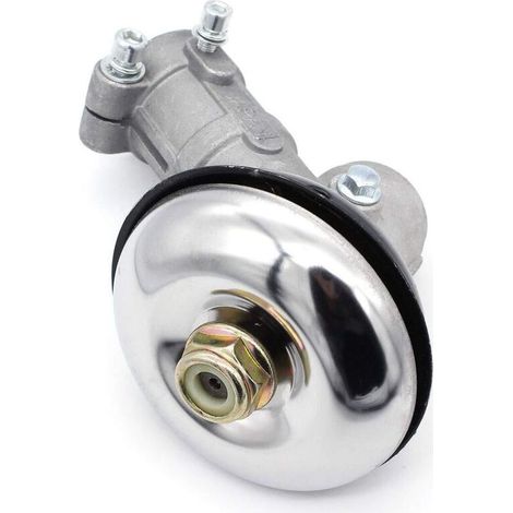 Tête d'engrenage Debroussailleuse Universelle Boîte de Vitesse de Tondeuse à Gazon pour Coupe Herbe/Tronconneuse (26mm, Rond de 7 Dents) (1/5)