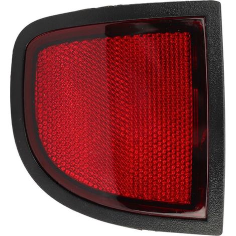 Réflecteur de Pare-chocs Arrière,Réflecteur de Pare-chocs Rouge de Remplacement de Panneau de Réflecteur Latéral de Queue de Pare-chocs pour L200 Triton ML MN 2005. (1/5)