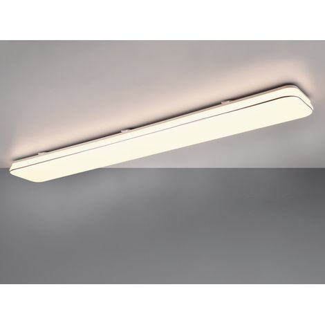 Flache LED Deckenleuchte BLANCA dimmbar, Warmweiß, Breite 120cm (1/5)