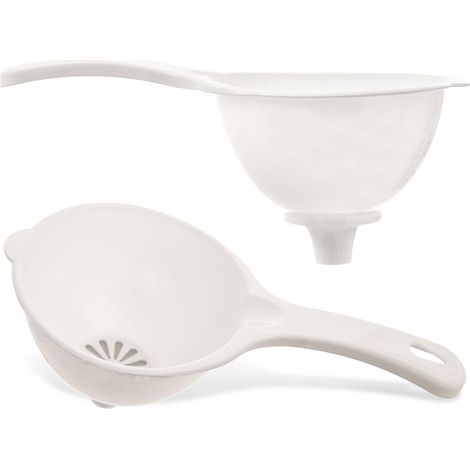 Embudo de cocina con colador de 11,5 cm (1/5)
