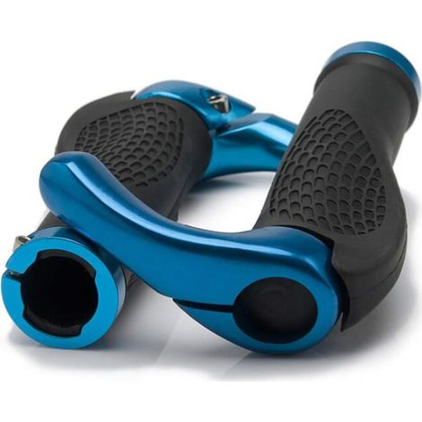 (22mm) Guidon de vélo avec embouts en caoutchouc antidérapants pour vélos pliants VTT BMX Descente (1/5)
