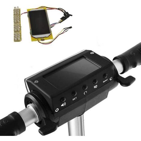 Panneau D Affichage LCD - 36 V - Pour Scooter Electrique 8 Pouces - Remplacement Direct - 1 Unite (1/4)