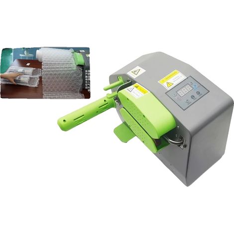 Macchina per cuscini d'aria, riempimento automatico, design compatto, 200W, spina europea, 220V (1/5)