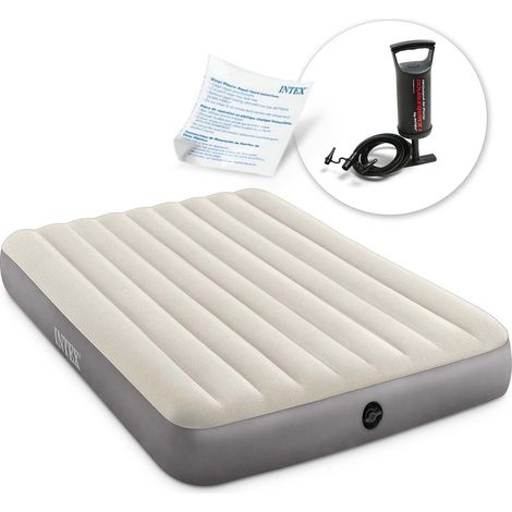 Inflatable mattress 203x152x25 cm with INTEX 64103 piston pump (1/5)