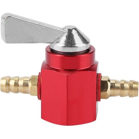 pour robinet essence 8mm 1pcs Commutateur de Réservoir de Carburant robinet, Valve de Commutateur de Réservoir de Carburant D'essence ATV de Moto(Rouge) (1/5)