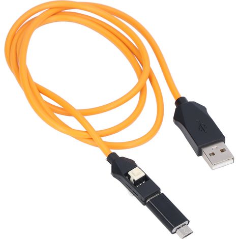 Câble USB de Réparation avec Bouton Marche/Arrêt pour Smartphone - Longueur 1m (1/5)