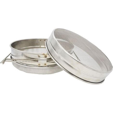 Filtre à miel double en acier inoxydable pour la transformation du miel, filtre pour matériel apicole (1/5)