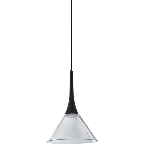 Ideal Lux Sospensione Moderna Cocktail 1 luce LED integrato trasparente metallo vetro