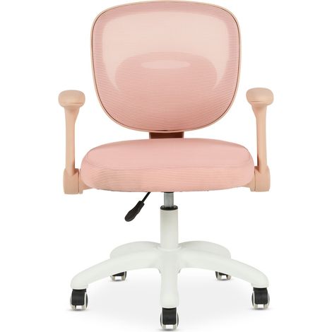 Chaise de bureau enfant AMELIA rose (1/5)