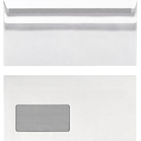 herlitz Briefumschlag weiß 25 Stück Briefumschläge