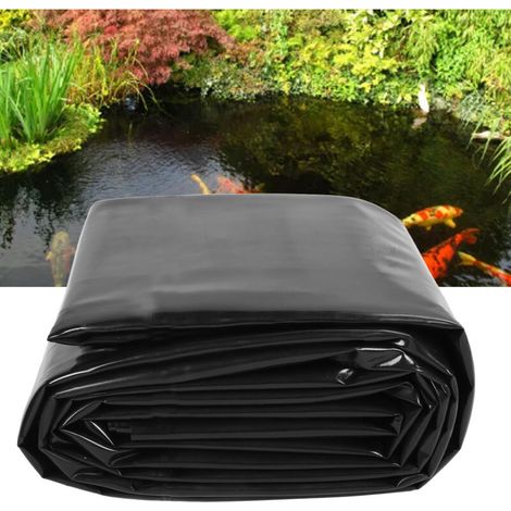 HDPE pond liner, for fish ponds, fountains, water gardens (4x6.1 meters) (1/5)