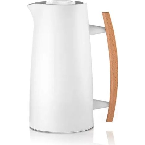 Guzzini Thermos - Thermos jug Riviera Thermos Table Chaud Froid 1 Litre Plastique Bois Blanco Lait