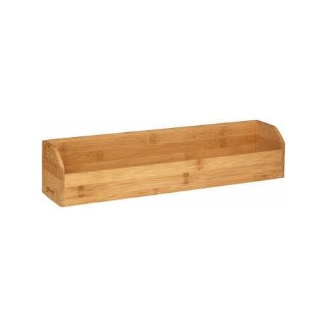 Ampio organizer magnetico da cucina in bambù (1/2)