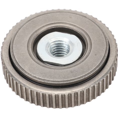 Druckplatte für Winkelschleifer mit M10-Gewinde, Schnellspannmutter für Winkelschleifer mit 50 mm Durchmesser und 13 mm Dicke für Trennscheiben