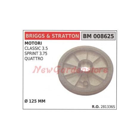 Puleggia messa in moto B&S motore tosaerba rasaerba tagliaerba CLASSIC 008625