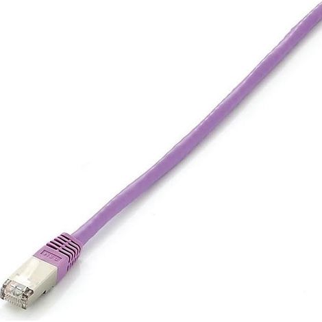 Cable de Conexión EQUIP Cat6 S/FTP 2xRJ45 de 7,50m, Morado, en Bolsa de Polietileno LSZH