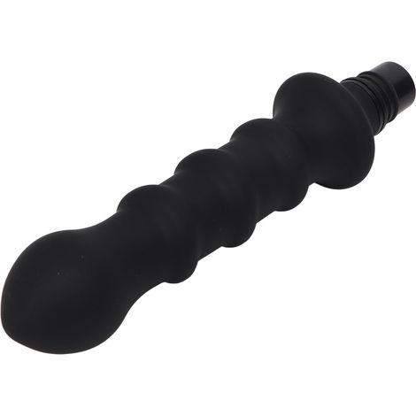 Tête de remplacement pour masseur musculaire percussion noir 0.71-0.75 pouce - Accessoire en silicone lavable pour massage profond des tissus (1/5)