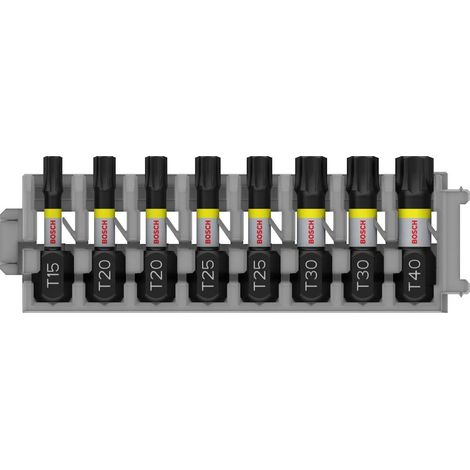 Bosch Accessories 2608522322 2608522322 Inserto esalobato T 15, T 20, T 25, T 30, T 40 1 KIT