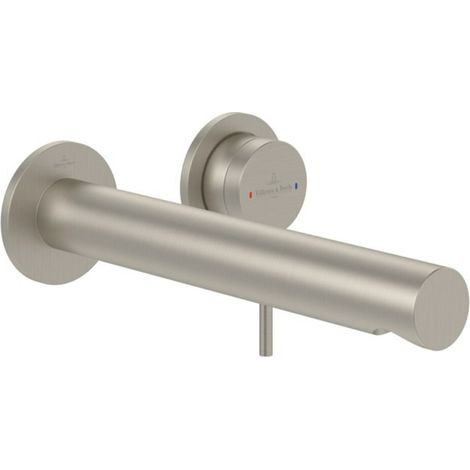 VB Einhebel-WT-Armatur Loop&Friends 60x225x60mm Ru. Brushed Nickel Matt (1/2)