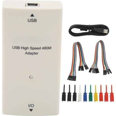 Adaptateur USB vers I2C, convertisseur universel USB vers IIC GPIO PWM ADC, module en ABS, pour interface (1/5)