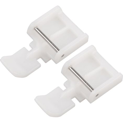 Sollbry 2 prensatelas universales para cremallera ancha para máquina de coser doméstica de caña baja (1/5)