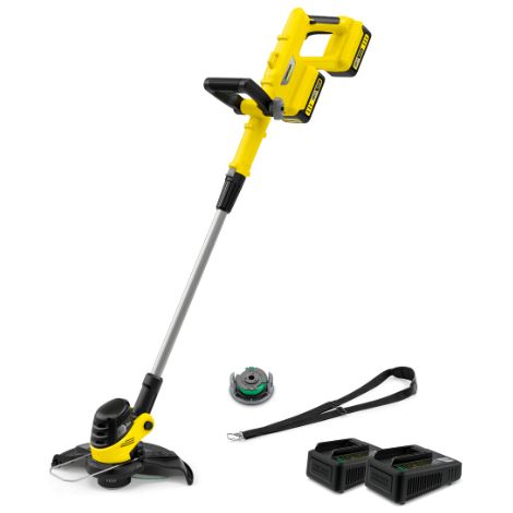Kärcher Akku-Rasentrimmer LTR 3-18 Dual Battery Set inkl. Akku und Schnellladegerät (1/5)