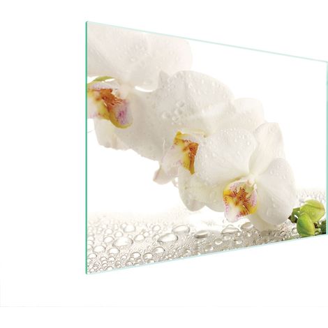 Glasschneidebrett 40x30 Orchidee (1/5)