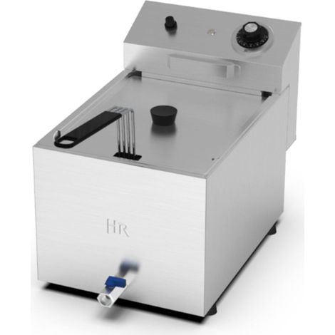 Friteuse 8L Haut Rendement avec Vidange - HR Fainca