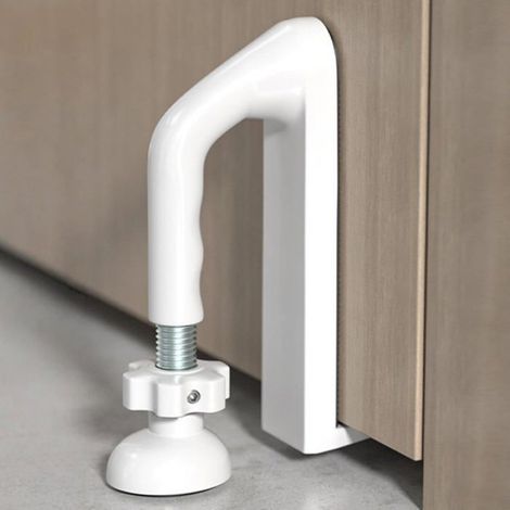 Sécurité anti-effraction pour porte, dispositif de sécurité réglable avec butée de porte portable pour la protection personnelle (1/4)