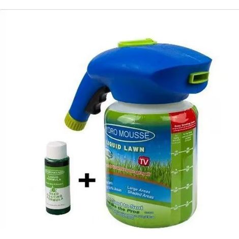 Kit pulvérisateur semoir en plastique, diffuseur de semences pour gazon, arrosage plantes et outil de jardinage agricole (1/3)