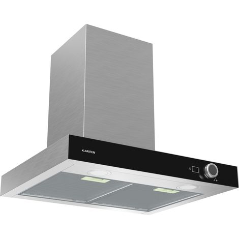 Klarstein Campana extractora AirNova  recirculación y extracción de aire  eficiencia energética A++  110 W  620 m³/h