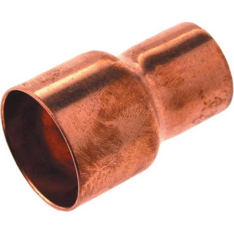 réduction en cuivre à souder - mâle 28 mm vers femelle 22 mm - sachet de 2 (1/2)