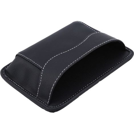 Organizer per tasche laterali del sedile auto, mini borsa portaoggetti in pelle PU, adatta per le portiere dell'auto.