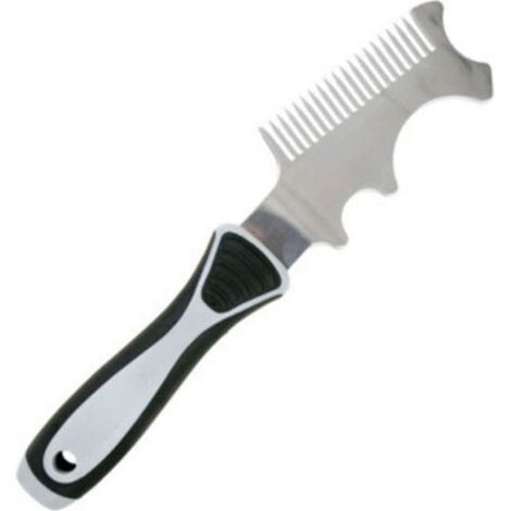 Outil de nettoyage pour pinceau, brosse de nettoyage pour enlever les lignes, peigne de nettoyage multifonction, truelle, spatule, (1/4)