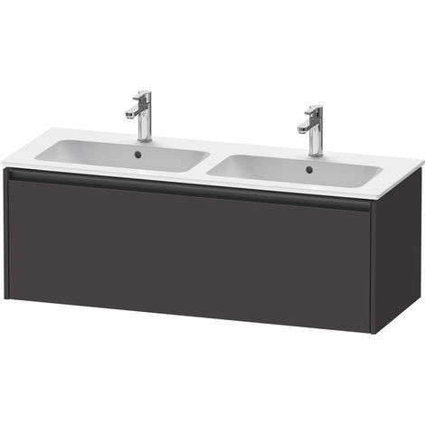 Duravit Ketho.2 mueble bajo lavabo suspendido, 1 extraíble,
