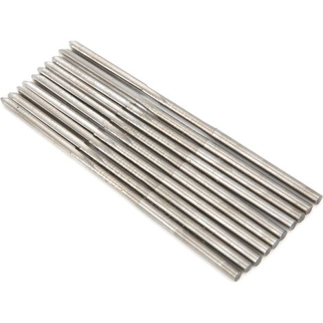 Foret aléseur HSS 1,8mm affûté intégral, lot de 10, queue droite pour machine, outil de coupe professionnel (1/5)