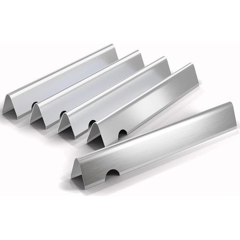 Bars de flavorizer de 43.4 cm pour Weber Genesis II/LX 300 Série II E-310, II E-330, II E-335, II S-335, II LX S/E-340, Genesis II 210, LX 240 (2017 and Newer), plaques chauffantes pour Weber