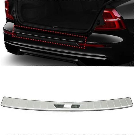 Protections de pare-chocs arrière pour Volvo S60 2018-2021, accessoires auto, seuils de porte et de coffre ( ) (1/5)