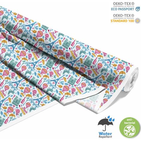 Outdoor-Dekostoffe Oxford - Motiv Paris 2 (1/5)