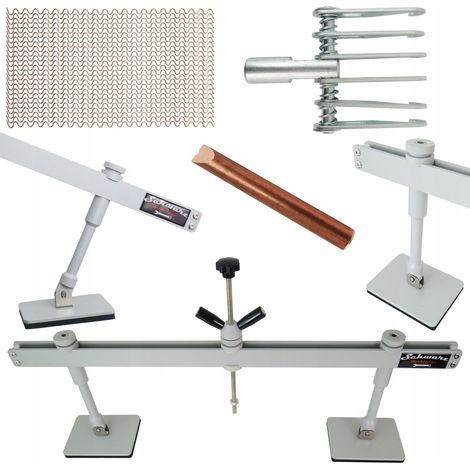 Palanca extractora de paneles de 850 mm con garra y electrodo de alambre corrugado (1/5)
